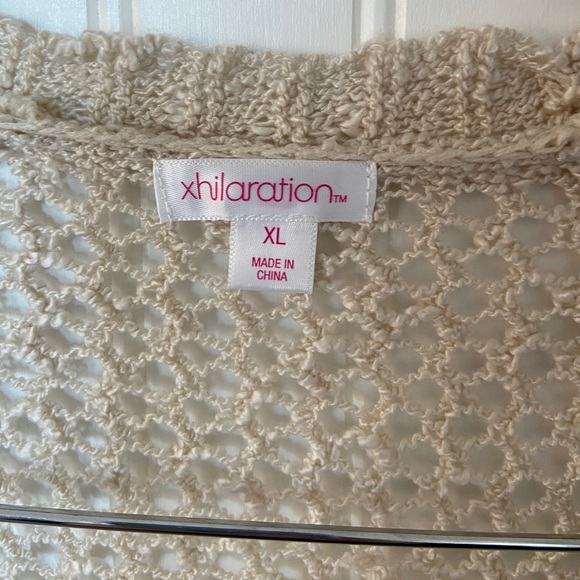 Oatmeal Loose-knit Cardigan - Picture 2 of 11